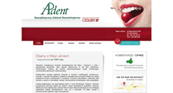 Desktop Screenshot of ap-dent.pl